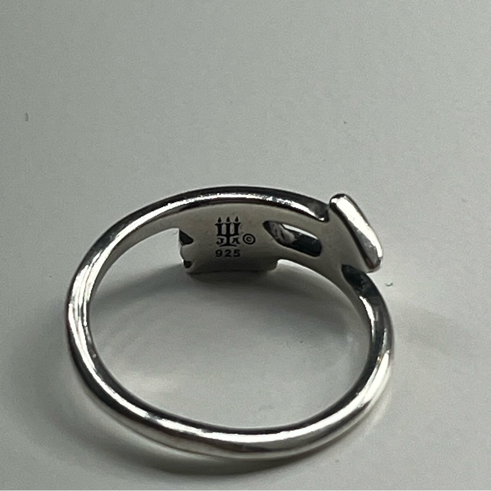 James Avery 925 Sterling Silver Heart And Arrow Size 5.5‎ Ring - Picture 3 of 6